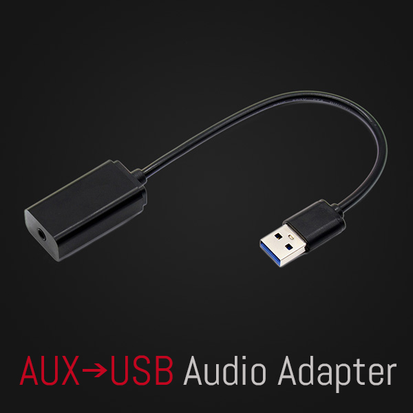 Specific AUX USB audio adapter for select car models without