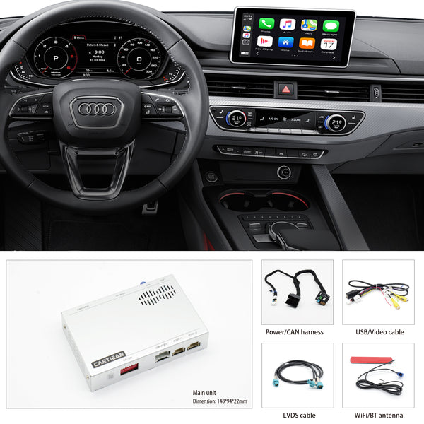 CarPlay OEM Integration AUDI A4/S4/A5/S5 , A3 , Q5 ,   Q7，Q2      
