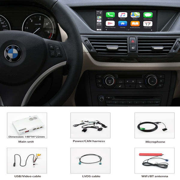 CarPlay OEM Integration Wireless Carplay Multimedia Box for BMW CIC Navigation System