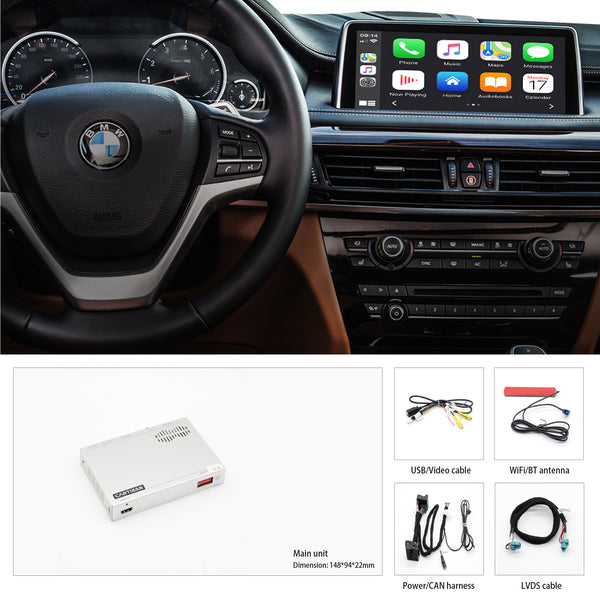 NBT Navigation System Apple CarPlay & Android Auto Integration Retrofit for BMW