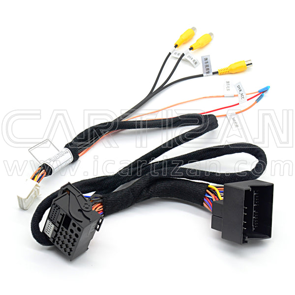 Cable Set for Video interface for BMW EVO 6.5”/8.8”/10.25” screen (PAS-BM-1914P)